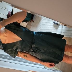 H&M, green dress, size 6